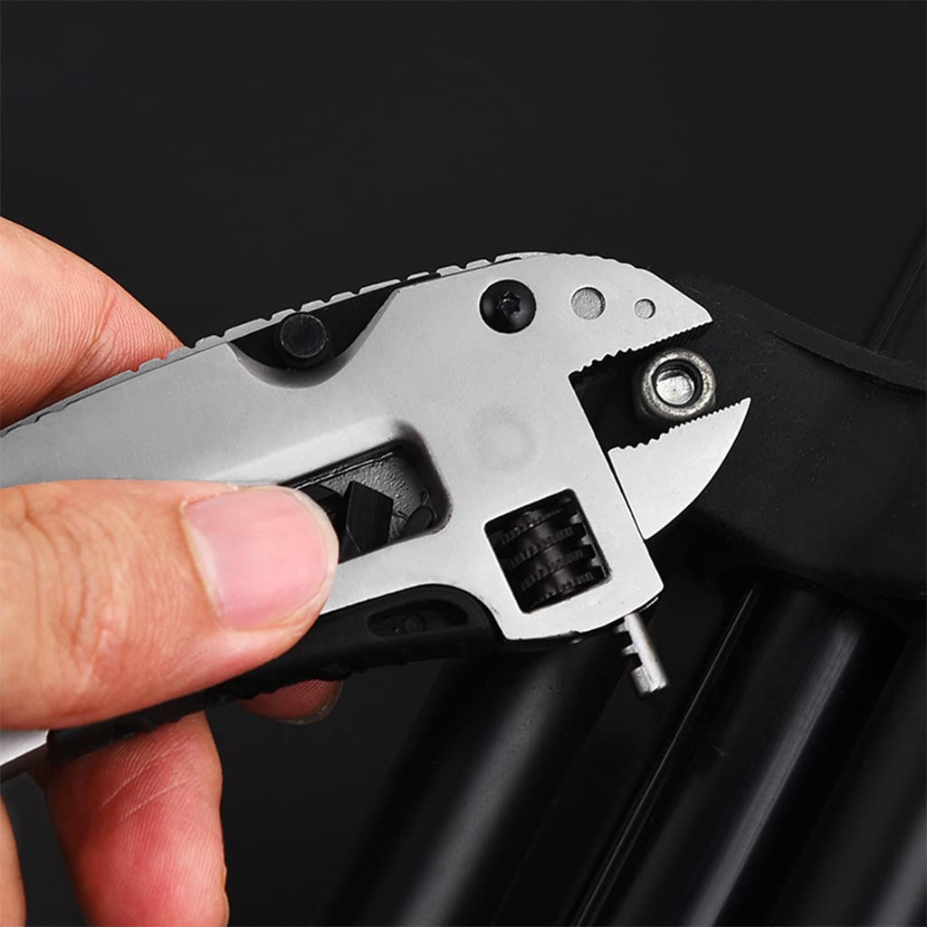 PALAY® Pocket Pliers & Wrench Screwdriver Set for Household Patio Outdoor Daily Use, Multitool with Safety Lock and Clip -4 in 1