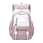 PALAY School Backpack for Girls with 13.3 in Laptop Compartment and Dual Handle | Oxford Patchwork Design