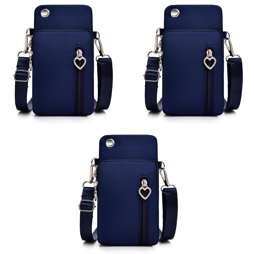 PALAY Small Crossbody Wallet Phone Bag for Women with Card Slots and Adjustable Strap | Waterproof Oxford Cloth Handbag