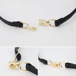 PALAY® 2pcs Womens Faux Leather Skinny Belt Skinny PU Leather Adjustable Slim Thin Waistband Belts with Metal Buckle for Ladies Jean Dress Slim Belt