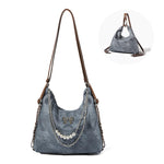 PALAY Shoulder Bag for Women with Convertible 2 in 1 Backpack Design and PU Material | Chic Everyday Tote