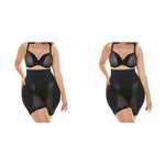 PALAY Hip Pads for Women with 2 pcs Hip Insert Pads and Dacron Fabric | Black XL Shapewear