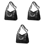 PALAY Shoulder Bag for Women with 28x10x22cm Multi Layer Compartments | PU Leather Crossbody Tote