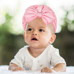 PALAY Baby Turban Cap 3 Pack for Newborns with Soft Stretchy Beanie | Cute Shower Gift