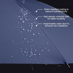 PALAY Umbrella for Men with 132cm Canopy and Auto One Touch Open | 8 Fiberglass Ribs