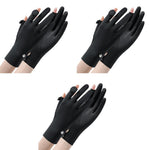 PALAY Hand Gloves for Bike Riding with UPF 50 Sun Protection 21cm Ice Silk for Women