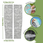 PALAY® 2 Pairs Hand Gloves for Sun Protection Arm Sleeves for Men Women UV Protection Cooling Summer Hand Cover Breathable Quick Dry Silk Gloves Bike Riding,Driving,Hiking