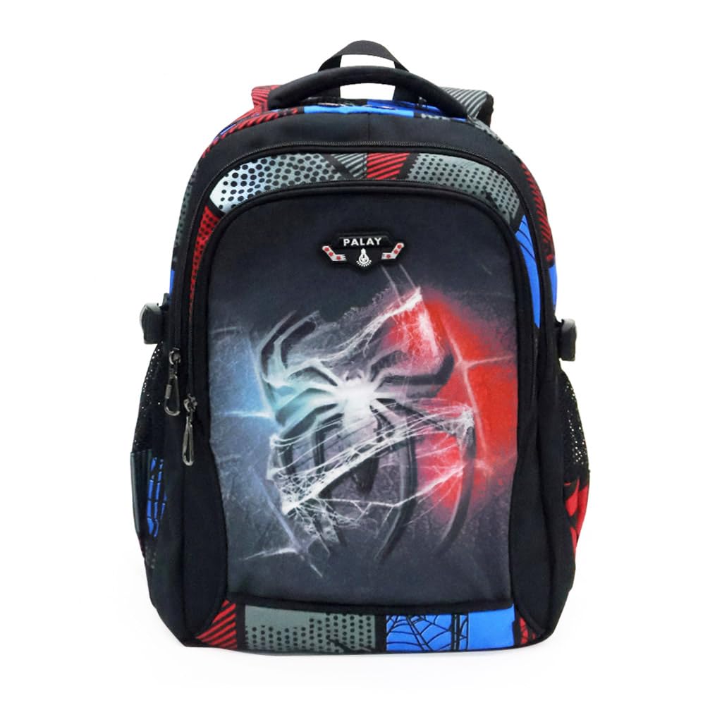 PALAY School Bag for Boys with 3 Compartments Waterproof Oxford Fabric | Lightweight Laptop Backpack for Travel and School