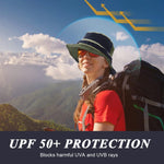 PALAY Polyester Bucket Hat for Women with Adjustable Chin Cord 54–58cm | Quick Dry Sun Protection