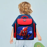 PALAY® School Backpack for Boy Kids Stylish Spider Man Waterpoof School Bag for Kids, Travel, Camping, Burden-relief School Backpack Giftfor Kids 3-6 Years Old, 27x13x38cm