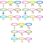 PALAY Unicorn Bracelet Set for Kids with 27 Crystal Beaded Pieces | Ideal Birthday Gift