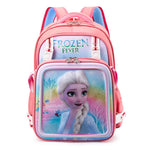 PALAY® 2 In 1 Kids Bags For Girls Standard Backpack Messenger Bag 16'' Girl School Standard Backpack Princess Elsa Cartoon School Standard Backpack For Girls Gift For Kids (38X30X15Cm), Pink