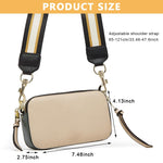 PALAY Sling Bags for Women for Daily Travel and Office with Dual Zippers 19×12 cm Featuring PU Leather and Detachable Strap | Stylish Gift Purse