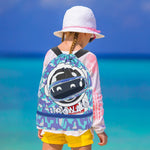 PALAY Swimming Bag for Kids with Cartoon Print and Wet Dry Separation | Beach Backpack