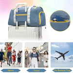 PALAY Gym Bag for Travel and Sports with 50×27×23 cm Capacity & Wet Pocket | Shoe Compartment