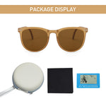 PALAY® Women Sunglasses, Fashion UV Protective Sunglasses for Men and Womenwith Travel Storage Case Stylish Polarized Sunglasses at Driving, Beach Resort, Travel