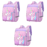 PALAY Unicorn Backpack for Kids featuring 31×21×41 cm Large Capacity EVA Waterproof Design | Ideal School Gift for Girls