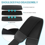 PALAY Shoulder Strap for Laptop and Camera Bags with Neoprene Padding and Metal Swivel Hooks