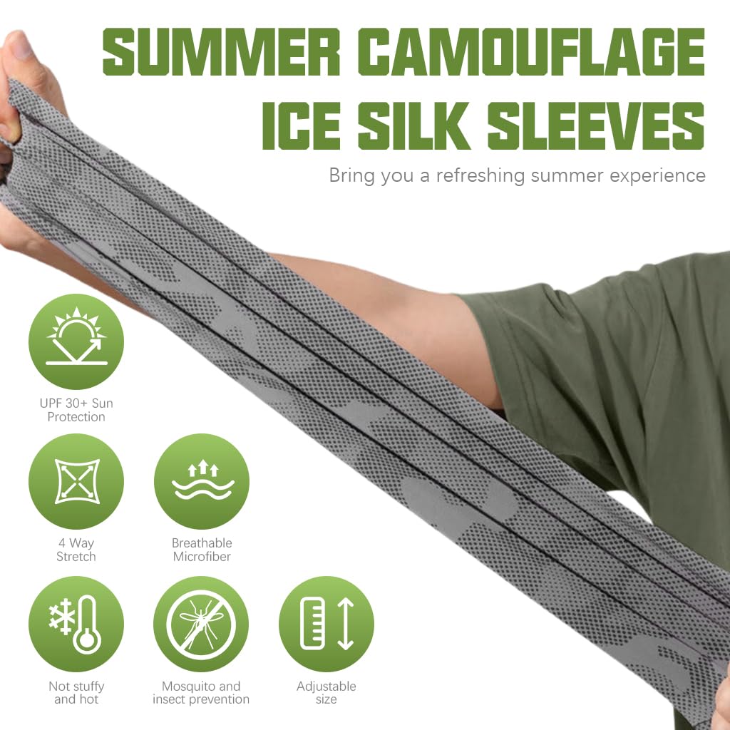 PALAY Hand Gloves for Sun Protection with UPF 50+ and Thumb Hole Ice Silk Sleeves | UV Protection for Bike Riding and Outdoor Sports