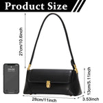 PALAY Women Handbag for Any Occasion with Metal Snap Buckle and PU Leather Design