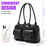 PALAY Shoulder Bag for Women featuring Waterproof PU Leather and Multiple Pockets | Retro Handbag for Travel