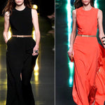 PALAY Fashion Belt for Women with Fine Metal Buckle 0.7 in Width PU Leather Brown | Dress Accessory