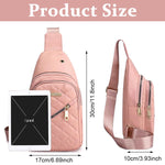 PALAY® Crossbody Bag for Women Sling Bag for Women Crossbody Bag for Women Phone Bag Oxford Cloth Stylish Black Chest Bag Versatile Fashion Sling Bag Travel Shoulder Bags