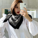 PALAY Satin Scarf for Women 35x35in 3 Pcs with Silky Feel Fabric | Hair Neck and Head Accessory