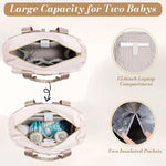 PALAY Diaper Bag Backpack for Travel with Waterproof Changing Pad and Multi Compartments | Comfortable Padded Straps for Mothers