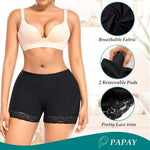 PALAY Womens Padded Underwear for 28‑30 in Waist with High Waist Hip Pad Enhancer | 3PCS Black