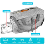 PALAY® Foldable Travel Bag Large Comius Sharp 65L Lightweight Sports Bag with Shoe Compartment, Travel Duffle Bag Sports Bag