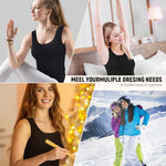 PALAY Thermal Vest Top for Women featuring Fleece Lining and Wide Straps | Winter Warm Layer