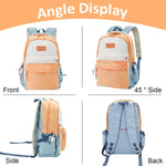 PALAY Backpack for Women featuring Dual Main Zipper Compartments and Padded Straps | Nylon School and Travel Bag