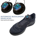 PALAY Elastic No Tie Shoelaces for Kids with 65cm TPU Wire and Swivel Lock | Black Sneakers