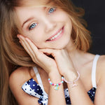 PALAY Beads Bracelet for Girls featuring Unicorn Mermaid Charms | 3 Pcs Friendship Gift Set