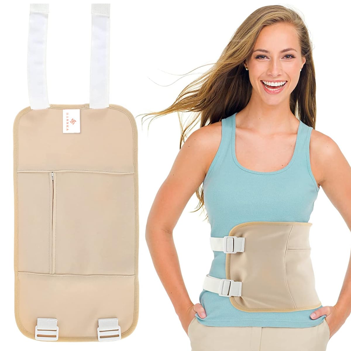 HANNEA® Strapless Bra for Women Padded Non-strap Bra for Heavey Breast Off-Shoulder Bra Removable Breast Pads Design Non-slip Bra Casual Strapless Bra, M