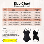 PALAY Bodysuit for Women with Adjustable Buckle and Smooth Nylon Fabric | Size XL 30cm Waist