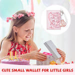 PALAY Women Wallet for Daily Use with 6 Card Slots and Snap Closure | Pink PU Purse