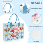 PALAY Shopping Bag for Grocery with 34x11x27cm Spacious Design featuring Felt Material | Kawaii Cinnamoroll Tote for Daily Use