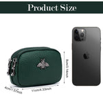 PALAY Women Coin Bag for Everyday Use with Double Layer Design 11.5x4x7.5cm PU Leather | Gift Purse