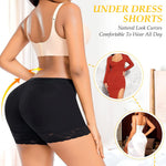 PALAY® Womens Padded Underwear Butt Lifter Panty Invisible Body Shaping Butt Lifting Underwear High Waist Hip Pad Enhancer Shorts, M, Black