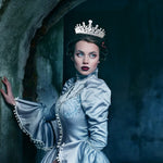 PALAY Crystal Tiara Crown for Weddings and Proms featuring Side Comb Design | Alloy and Rhinestones 5.9×1.8 in