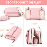 PALAY Crossbody Bag for Everyday Use with Adjustable Nylon Strap and PU Leather Pouch | Compact Multi Compartment Design for Women