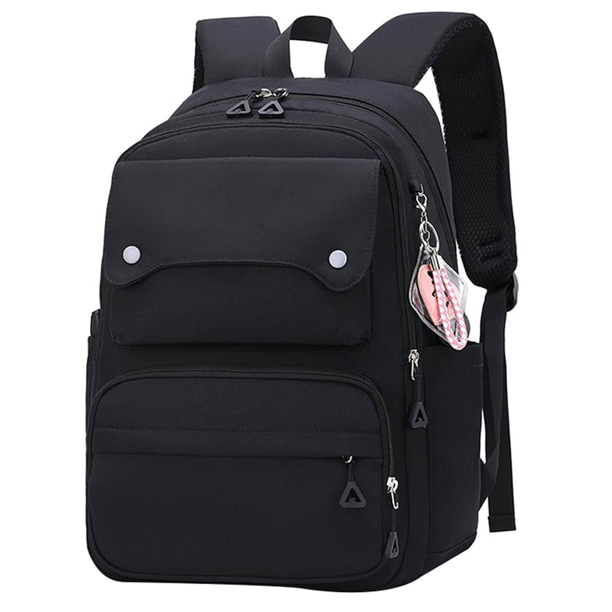 PALAY Backpack for School and Travel with 26L Capacity featuring Padded Straps and Black Nylon Design