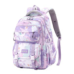 PALAY School Backpack with 13.3 in Laptop Compartment and Trolley Strap | Waterproof Oxford Bag for Girls