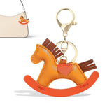 PALAY® Bag Charm Horse Keychain Bag Charms for Handbags Cute Brown Little Pony Backpack Charm Handbag Chic Pendent Keyring Metal Charms Gift for Women and Girls