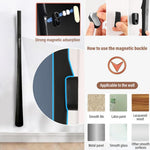 PALAY Shoehorn for Easy Wear with 24.6 in Ergonomic Handle and Magnetic Wall Hook | ABS Black