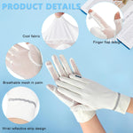 PALAY Hand Gloves for Sun Protection with UPF 50 and Open-Fingertip Design | Ice-Silk Breathable Gloves for Women