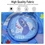 PALAY Swimming Bag for Kids with Drawstring Design and Wet Dry Zone 34×10×37 cm Blue