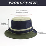 PALAY Polyester Bucket Hat for Women with Adjustable Chin Cord 54–58cm | Quick Dry Sun Protection